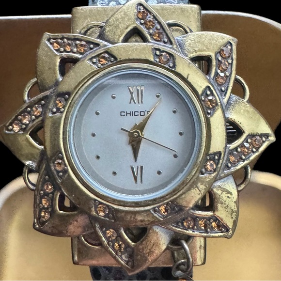 Women’s Watch Wardrobe -Black Antique, Gold Sport, Dress & Tiger’s Eye -Two Sold - Picture 2 of 8